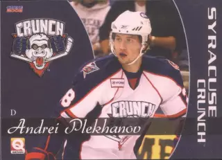Хоккейная карточка Syracuse Crunch 07-08 Андрей Плеханов