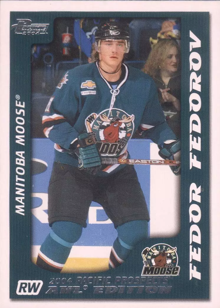 Хоккейная карточка 2003-04 Pacific AHL Prospects #53 Федор Федоров