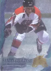 Хоккейная карточка 1996 Collector's Edge Future Legends #46 Сандис Озолиньш