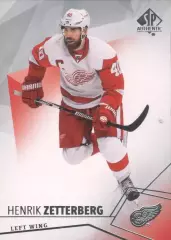2015-16 SP Authentic #95 Хенрик Зеттерберг. Детройт Ред Уингз