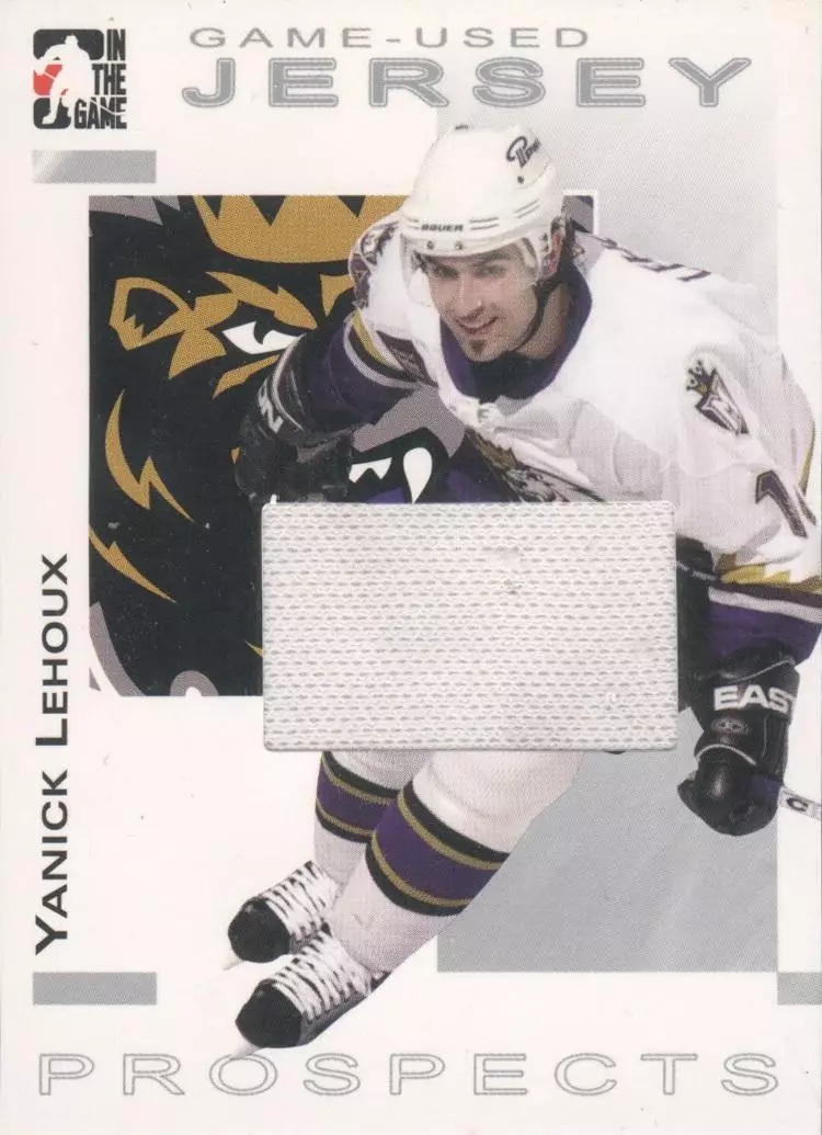 2004-05 ITG Heroes and Prospects Game-Used Jersey Silver 1 of 90 GUJ-48 Легу