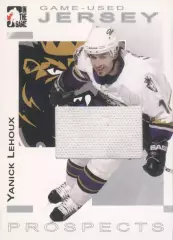 2004-05 ITG Heroes and Prospects Game-Used Jersey Silver 1 of 90 GUJ-48 Легу