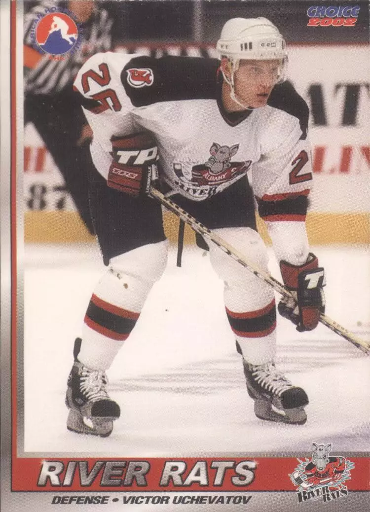 2001-02 Albany River Rats #22 Виктор Учеватов