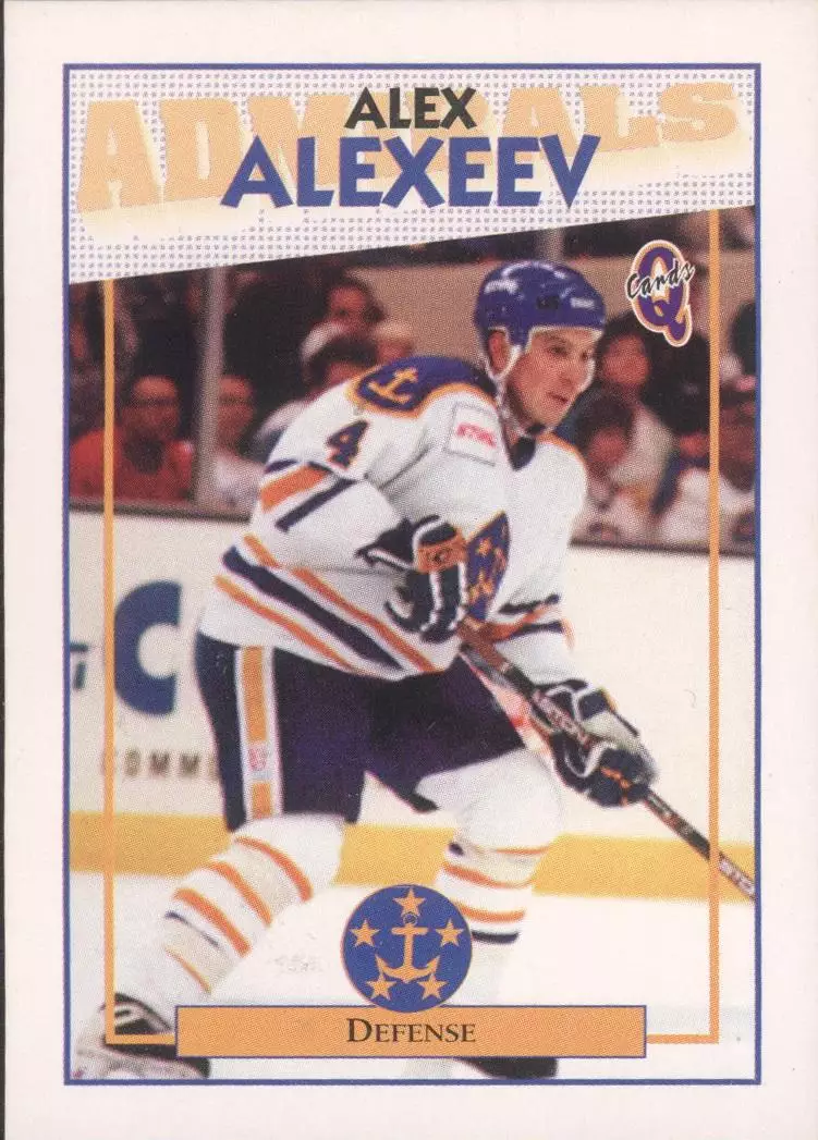 1996-97 Hampton Road Admirals #4 Алекс Алексеев