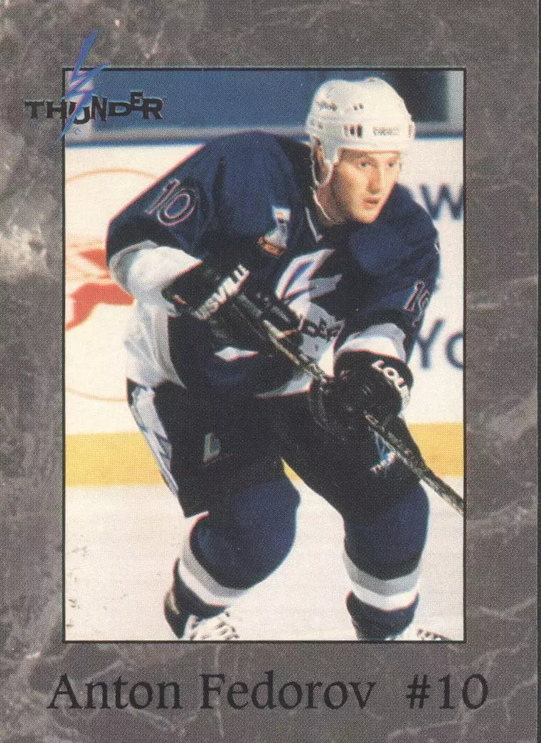 1995-96 Wichita Thunder NNO Антон Федоров