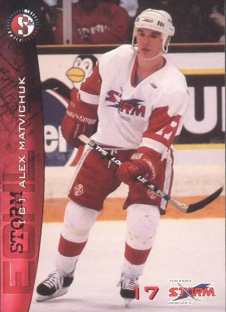 1996-97 Split Second Toledo Storm Алекс Матвийчук