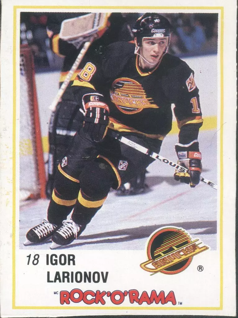 1989-90 Kraft #41 Игорь Ларионов