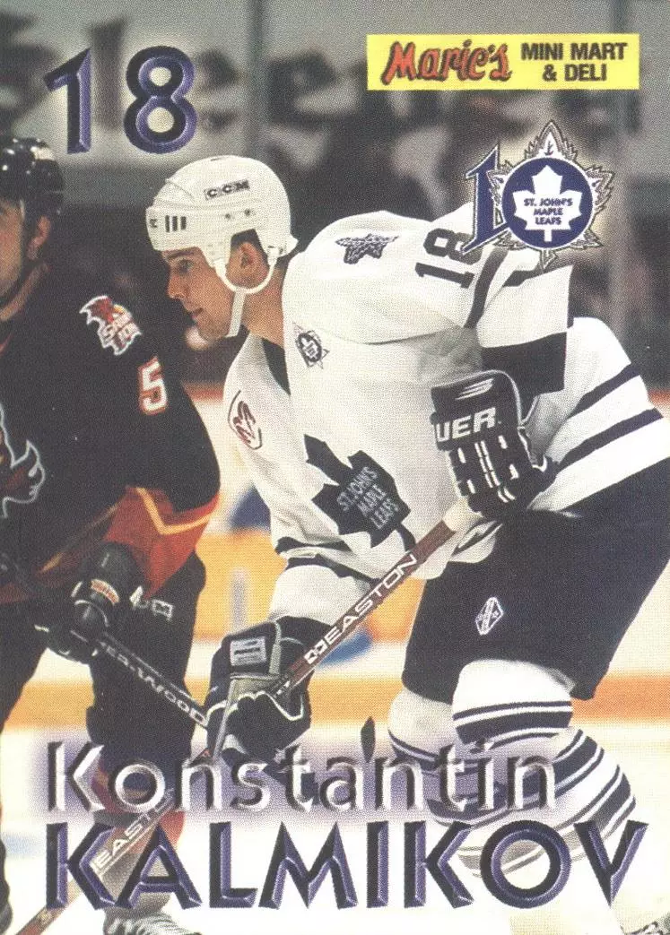 2000-01 St. John's Maple Leafs NNO Константин Калмыков