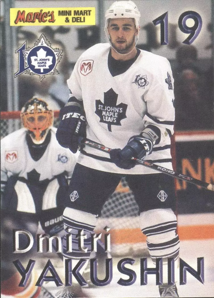 2000-01 St. John's Maple Leafs NNO Дмитрий Якушин