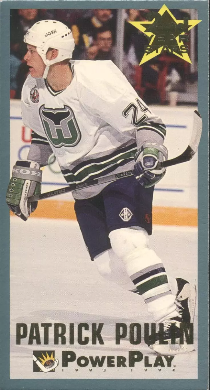 Хоккейная карточка 1993-94 PowerPlay Second Year Stars #9 Патрик Пулин