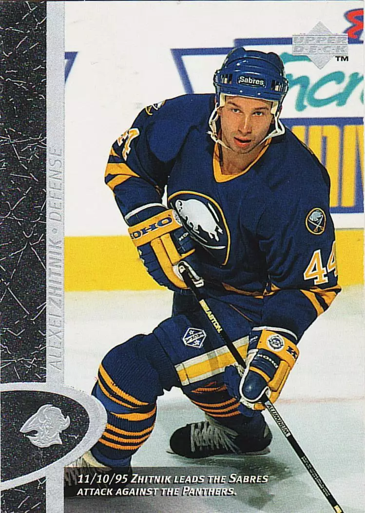 Хоккейная карточка 1996-97 Upper Deck #17 Алексей Житник