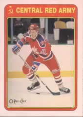 Хоккейная карточка 1990-91 O-PEE-CHEE Red Army 15R Игорь Малыхин
