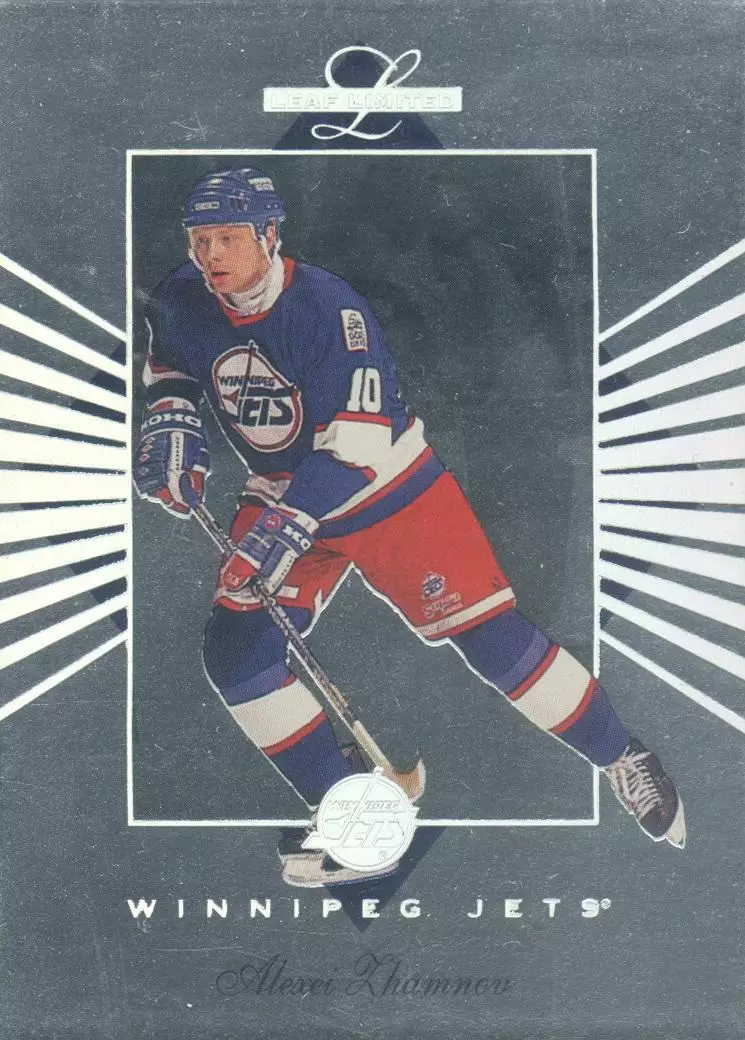 Хоккейная карточка 1994-95 Leaf Limited #113 Алексей Жамнов