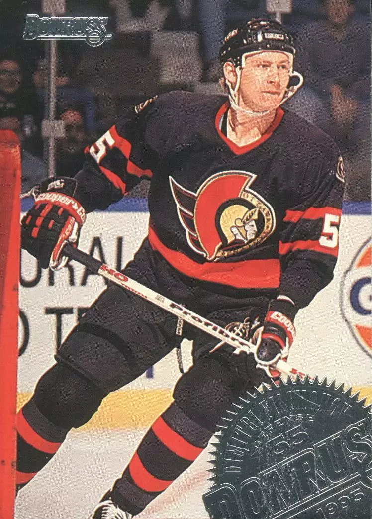 Хоккейная карточка 1994-95 Donruss #97 Дмитрий Филимонов
