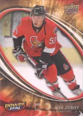 Хоккейная карточка 2008-09 Upper Deck Power Play #359 RC Илья Зубов