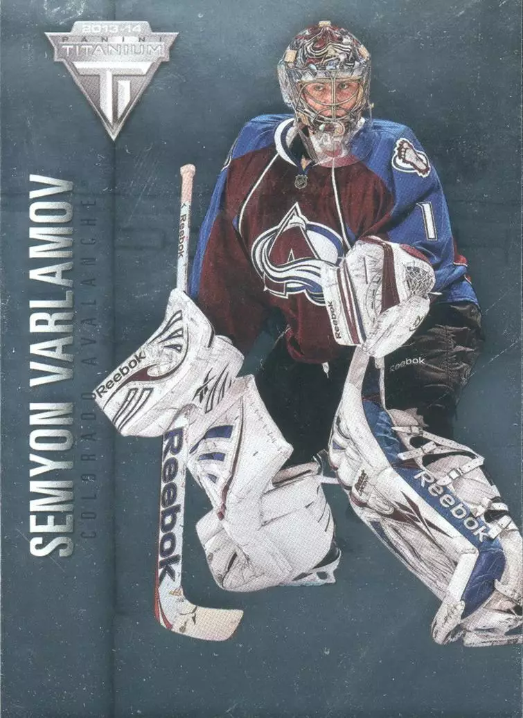 Хоккейная карточка 2013-14 Panini Titanium #87 Семен Варламов