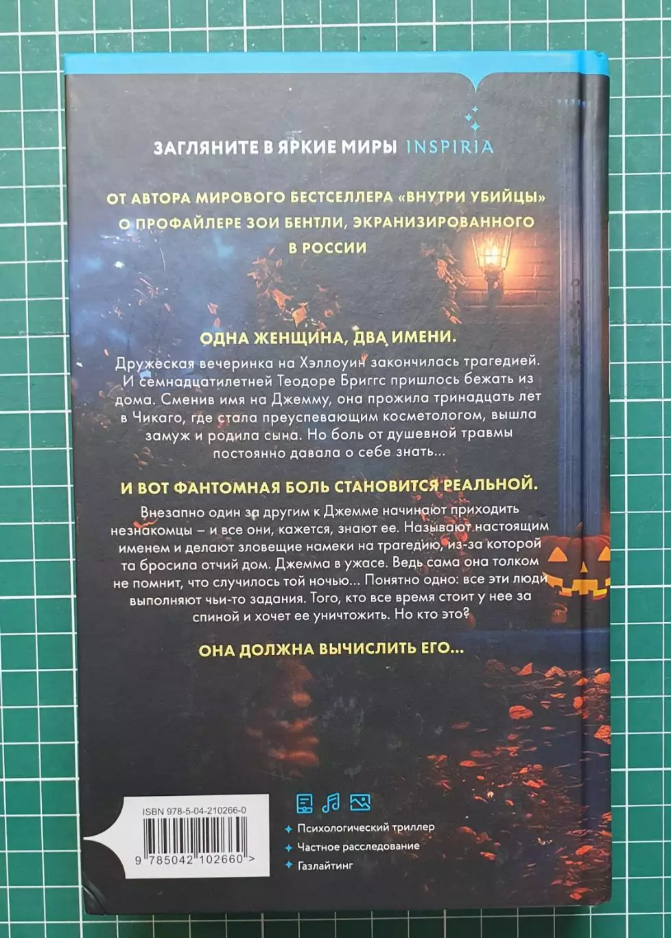 Книга «За спиной» — Майк Омер (Триллер / Inspiria) 2