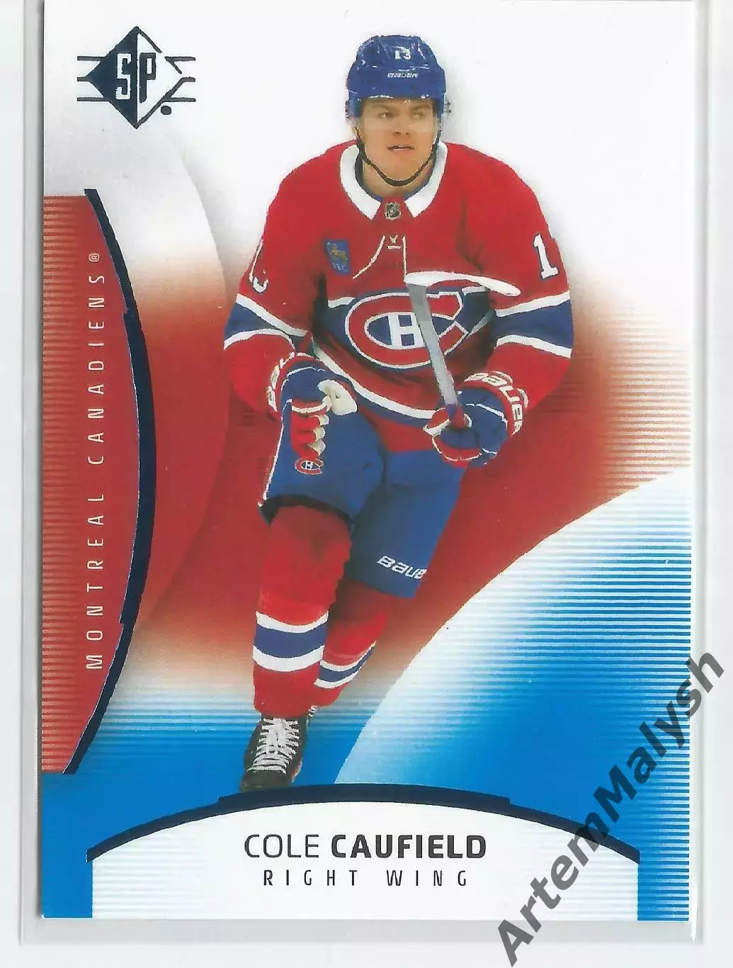 Карточка НХЛ.Upper Deck SP 2025-2026. Коул Кофилд /Cole Caufield (Монреаль)