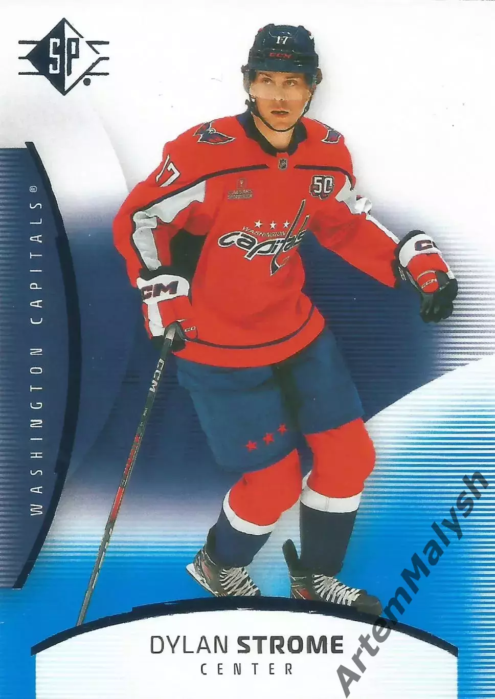 Карточка НХЛ.Upper Deck SP 2025-2026. Дилан Строум /Dylan Strome (Вашингтон )