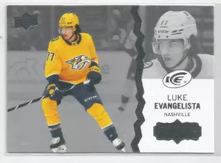 Карточка НХЛ.Upper Deck Ice Hockey 2023-24. Люк Эвангелиста/Evangelista(Нэшвилл)