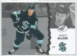 Карточка НХЛ.Upper Deck Ice 2023-24. Jared McCann (Джаред Макканн) Сиэтл Кракен