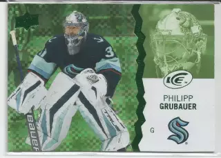 Карточка НХЛ.Upper Deck Ice 2023-24.Philipp Grubauer (Филипп Грубауэр) - Сиэтл