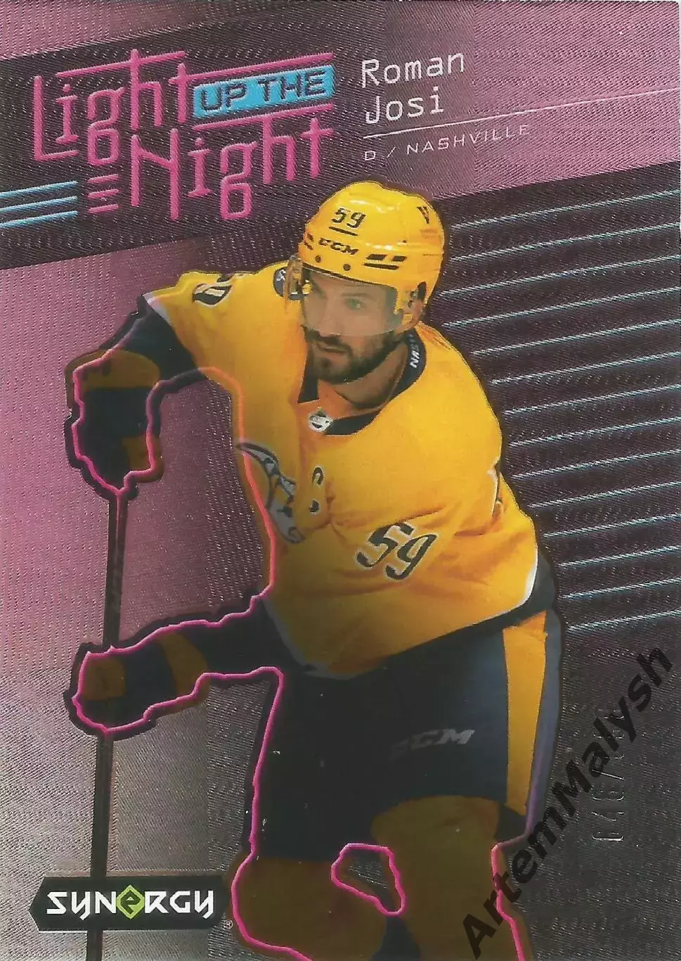 Карточка НХЛ/NHL. Roman Josi Nashville Predators /Роман Йоси Нэшвилл