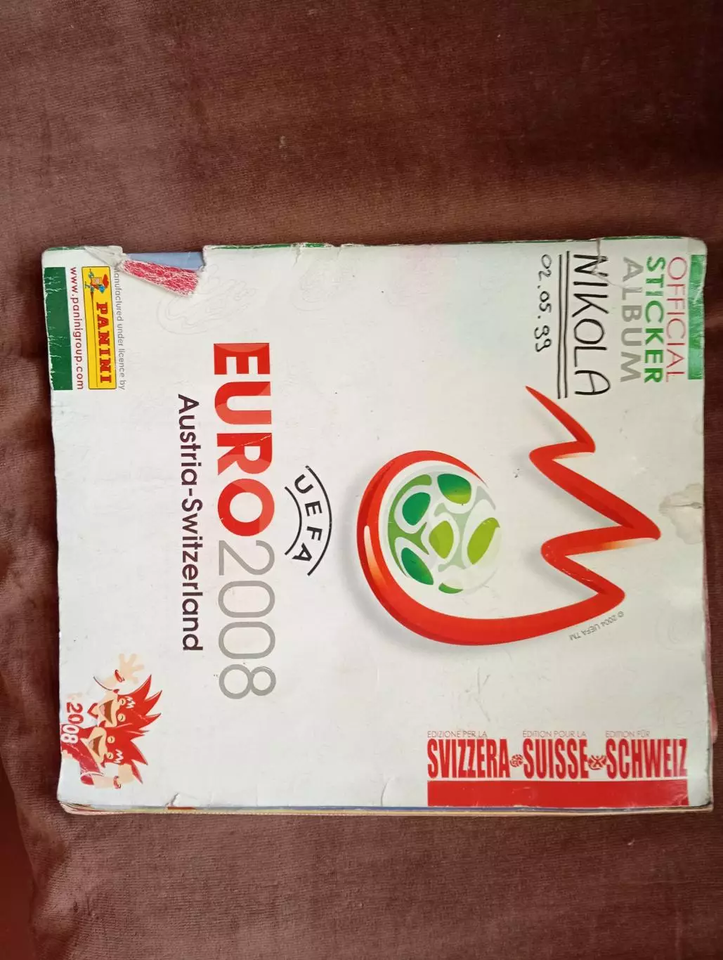 Альбом евро20008 2