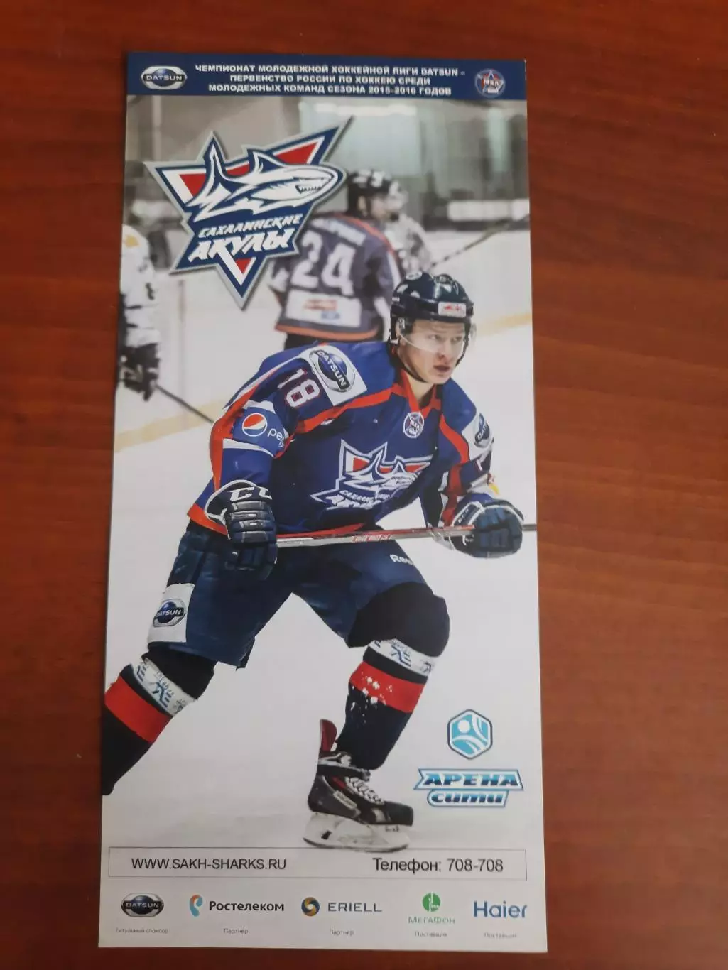 Акулы - Атлант Динамо Санкт-Петербург Локо Ярославль Алмаз Череповец 2015 год