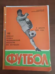 СК им. Калинина - Металлург Златоуст (1981) Финал Кубок Челябинской области