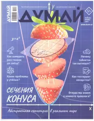 Думай! № 6 2021 год (Российский научно-популярный журнал для школьников)