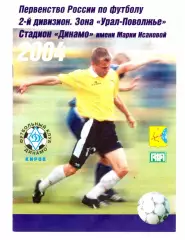 Динамо Киров - Энергетик Урень 02.07.2004