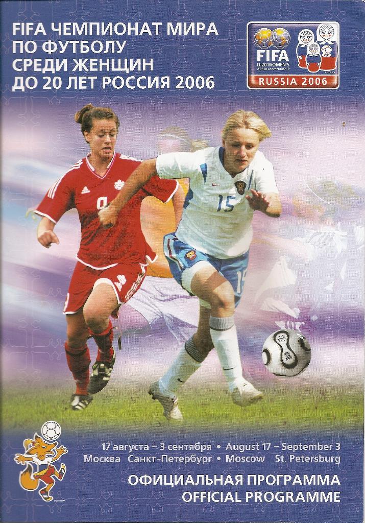 Чемпионат мира среди женщин до 20 лет (Россия, 2006)