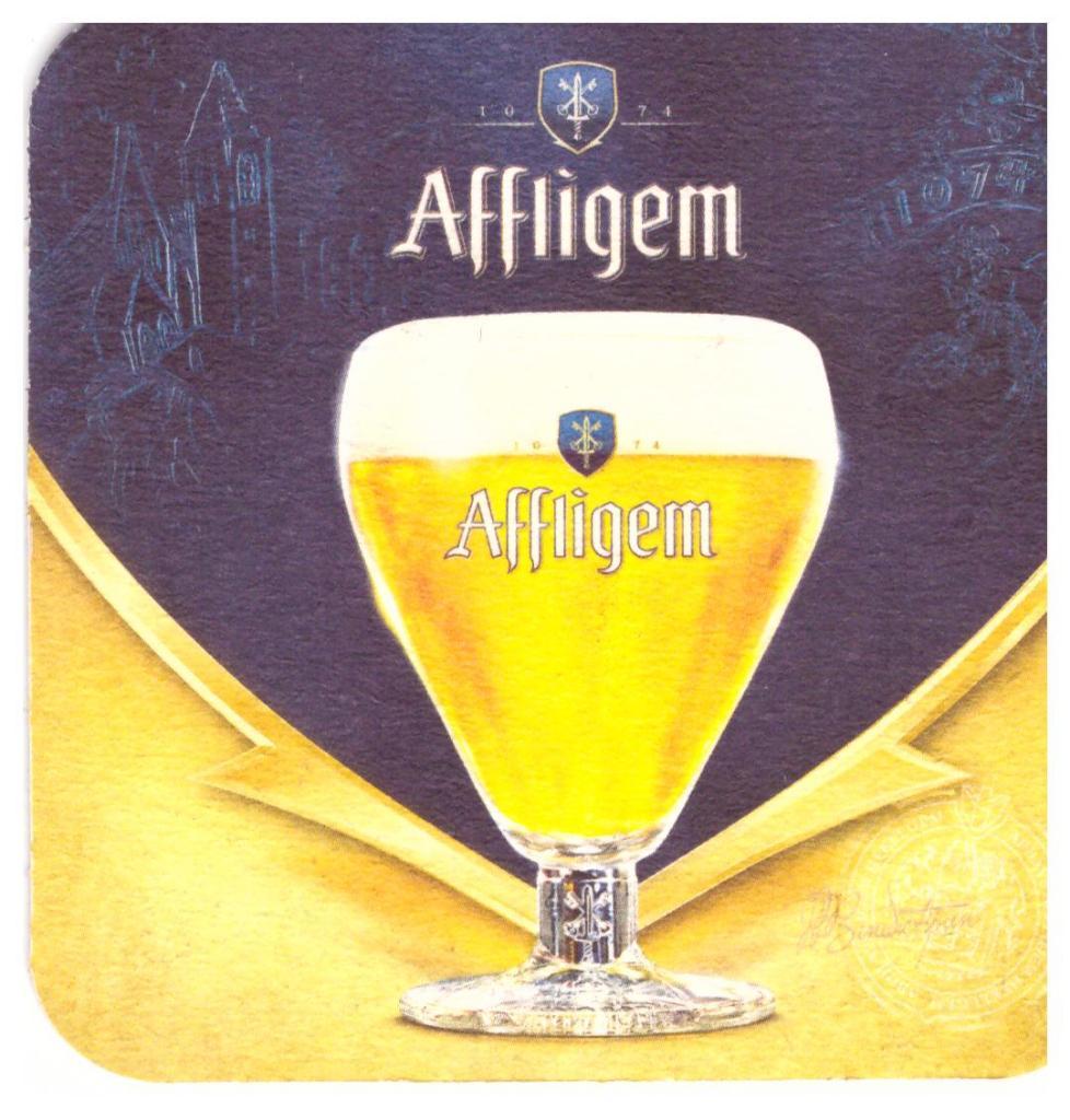 Подставка под пиво. Affligem