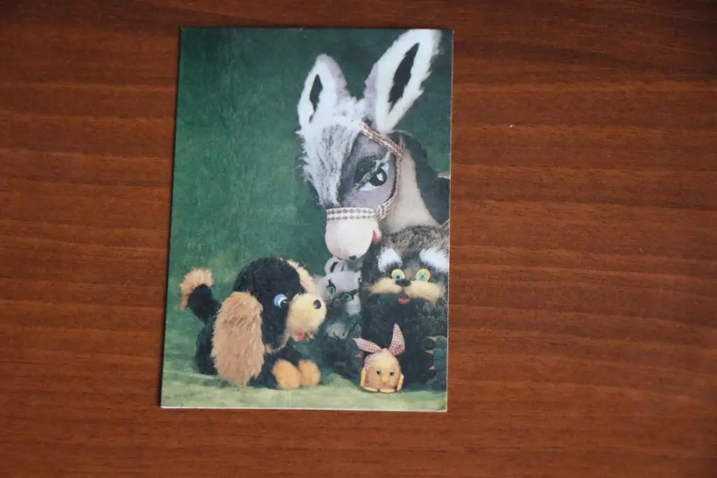 Календарик 1991 год Игрушки