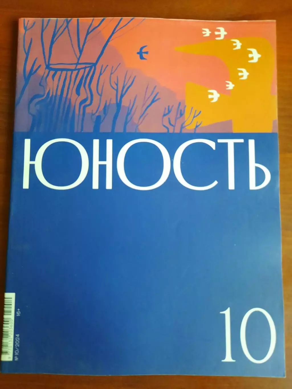 Журнал Юность № 10 2024 год