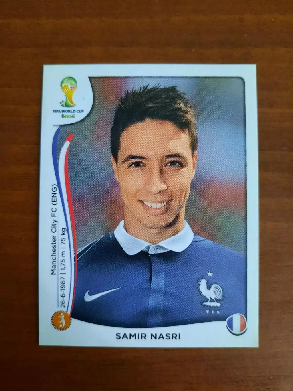 ЧМ-2014 Бразилия Панини № 388 Самир Насри