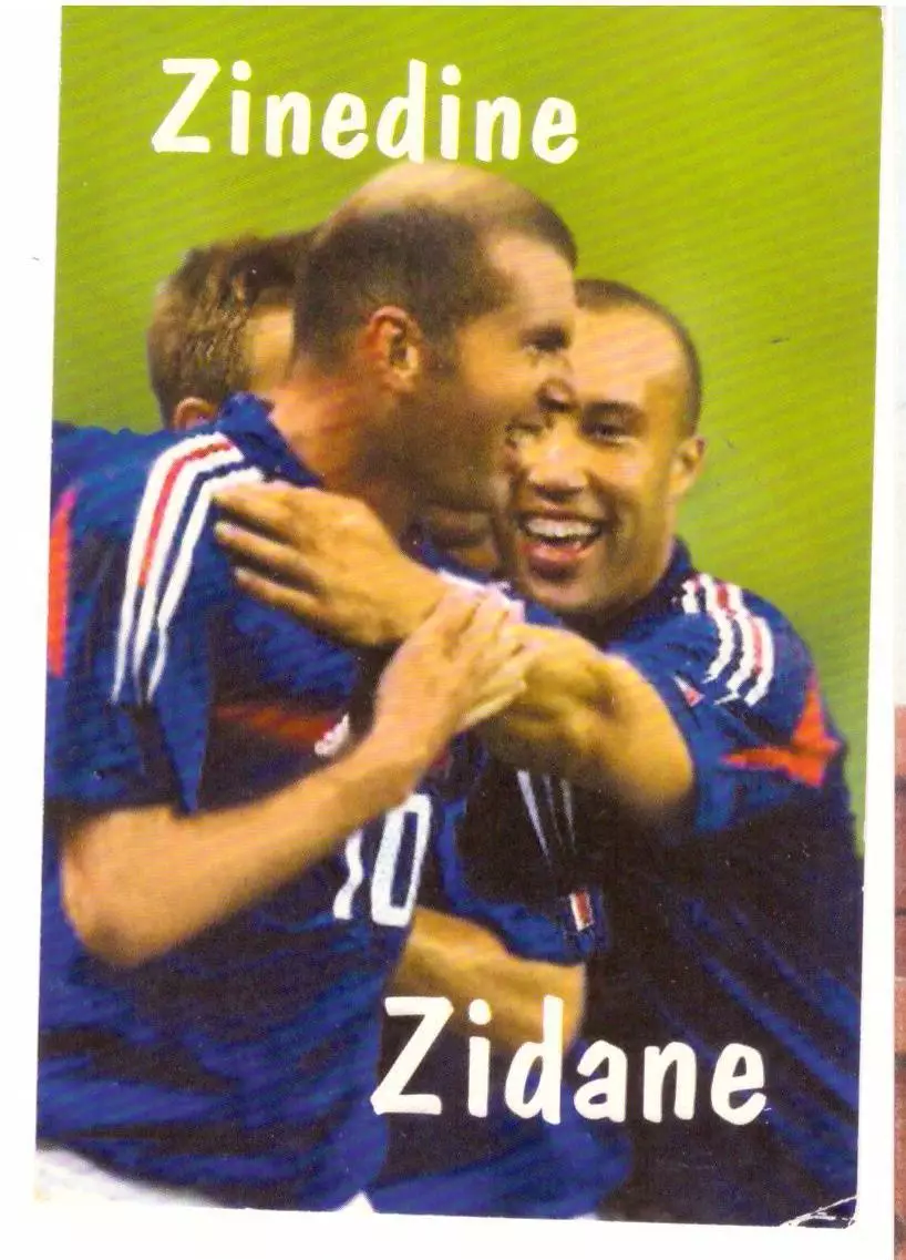 Календарик на 2005 год Зинедин Зидан
