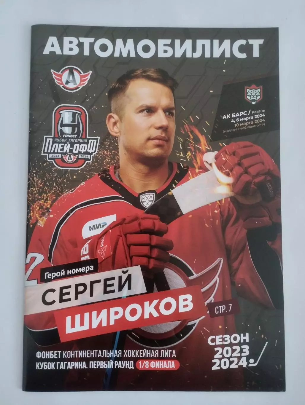Автомобилист Екатеринбург - Ак Барс Казань 2024 Плей-офф