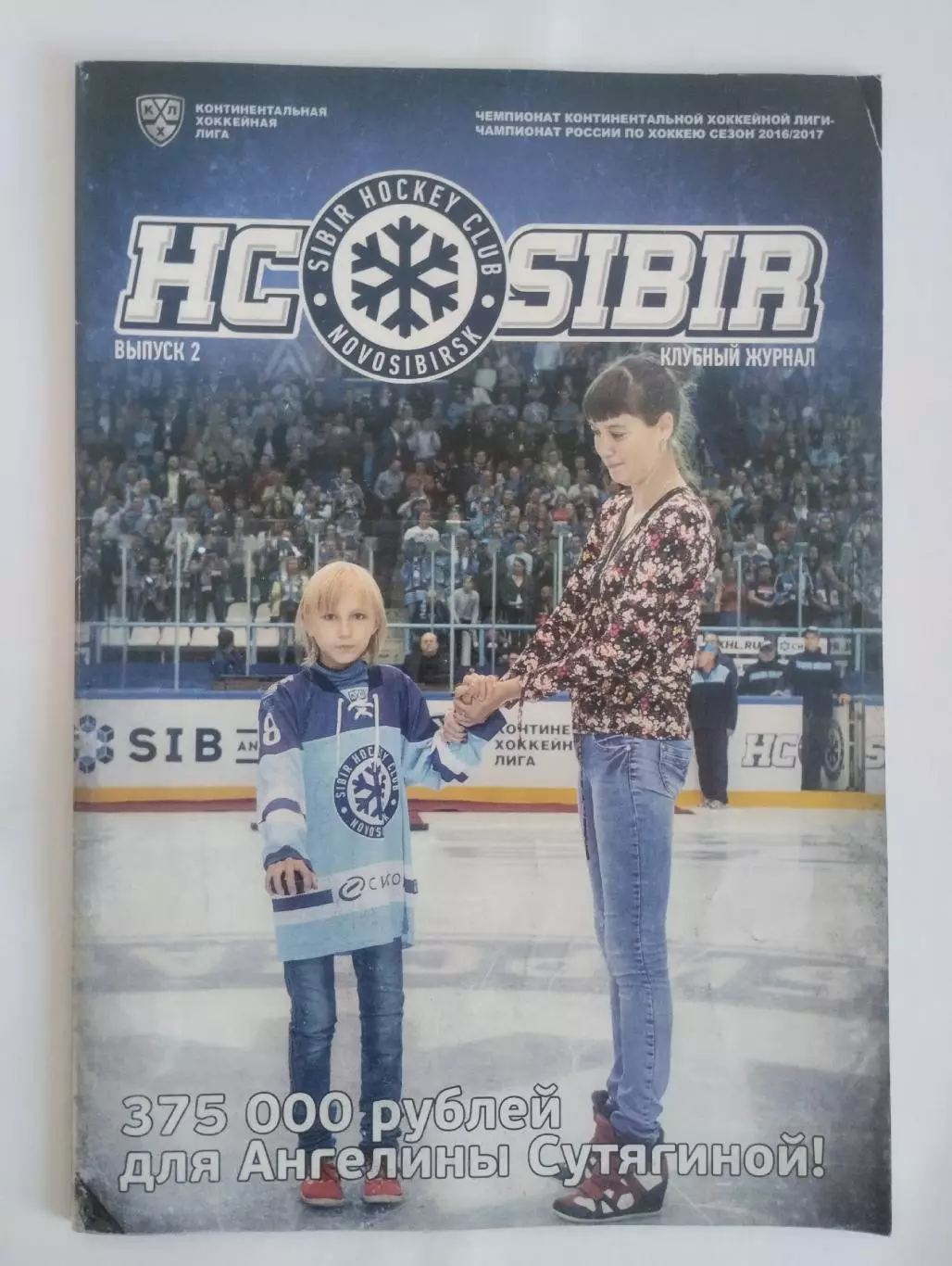 Сибирь Новосибирск - Медвешчак/ Югра / Слован - 2016/17