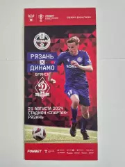 ФК Рязань - Динамо Брянск 21.08.2024 кубок России