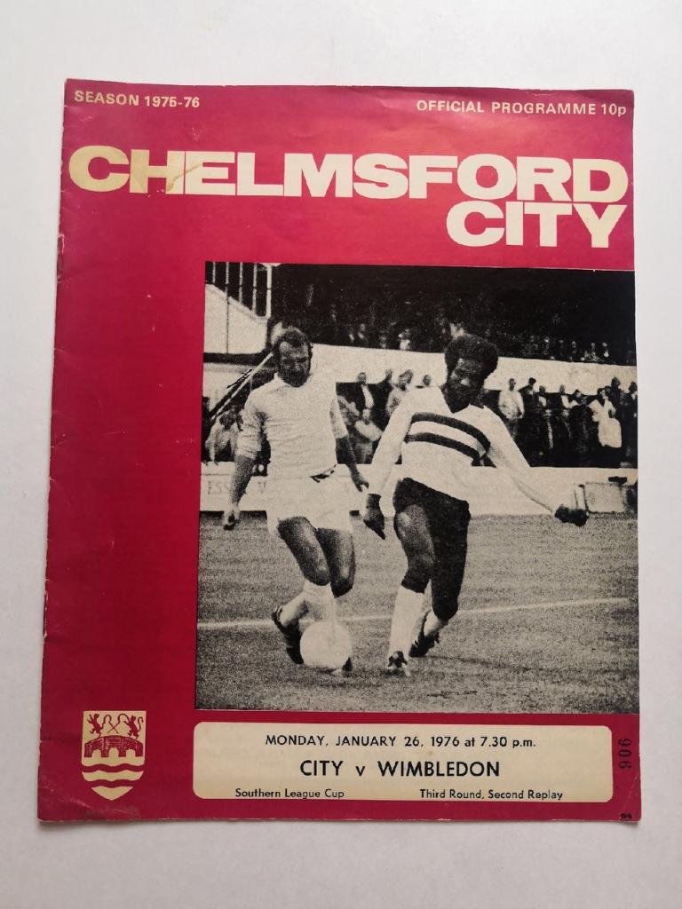 Челмсфорд -Уимблдон - 1976