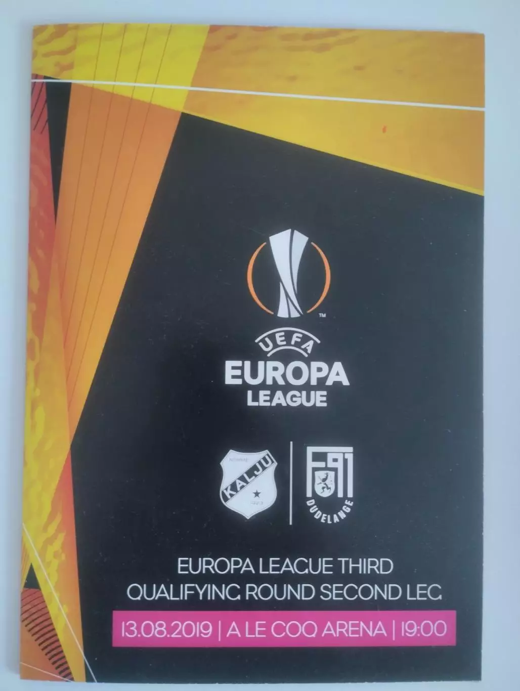 Нымме Калью (Эстония)- Дюделанж (Люксембург) 2019