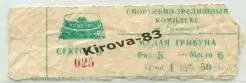 Зенит - Динамо Москва 1982