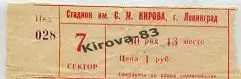Зенит - Шахтер 1982