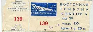Торпедо Москва - Зенит 1984