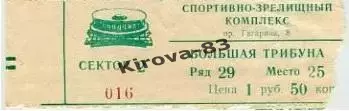 Зенит - Динамо Дрезден 1982