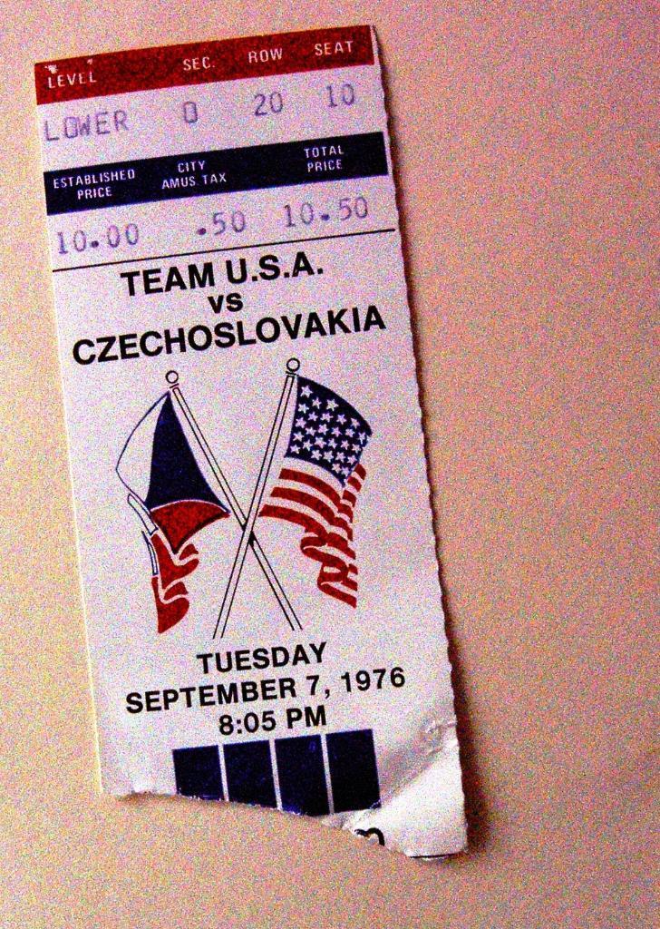США - Чехословакия. 1976 год