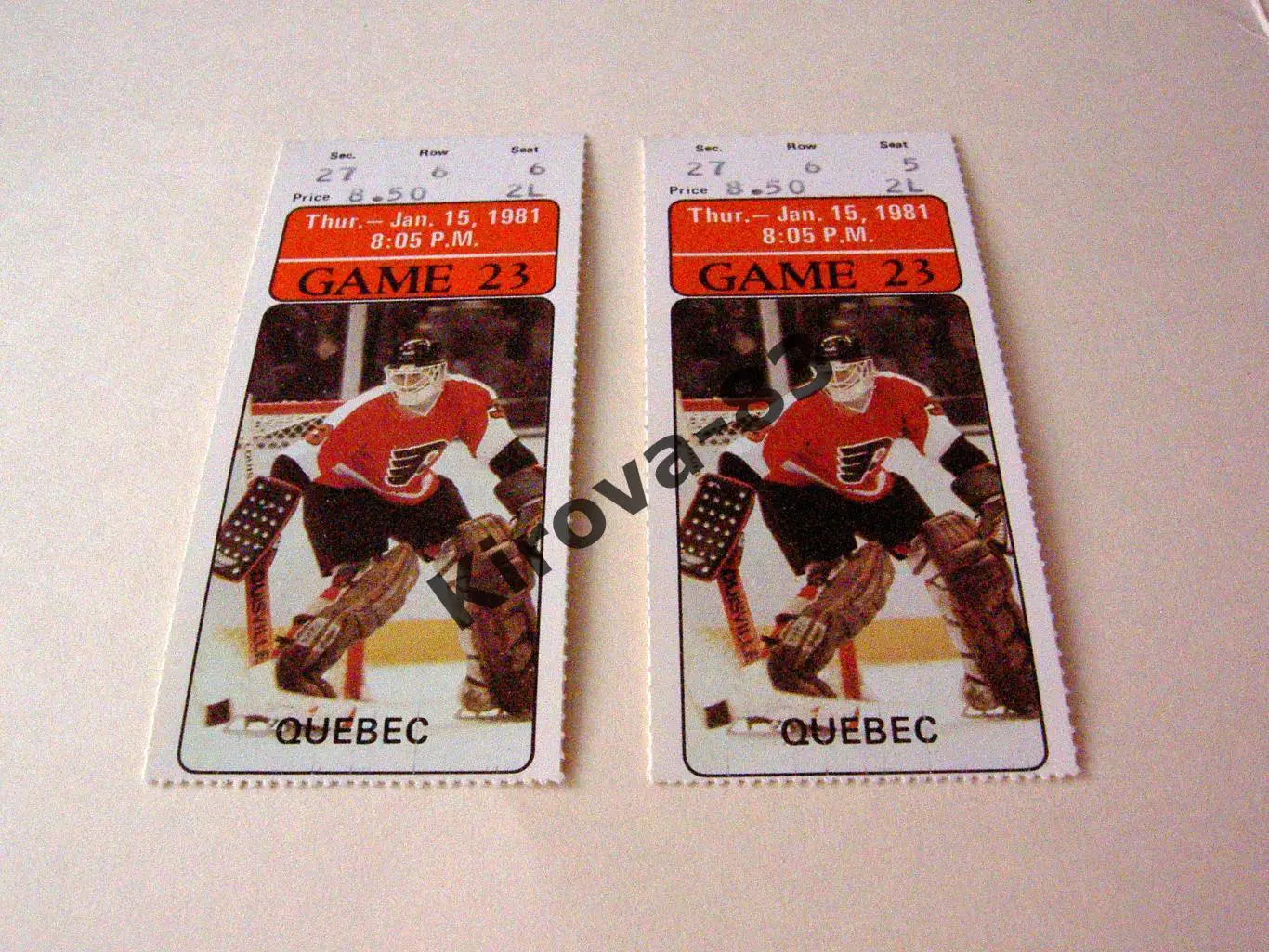 НХЛ Филадэльфия Флайерс - Квебек Нордикс 1981