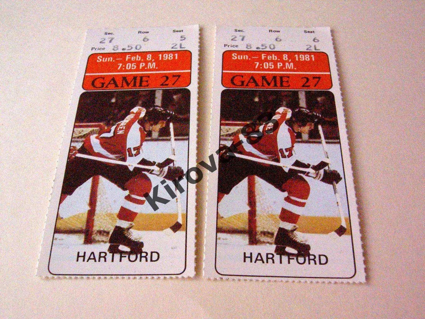 НХЛ Филадэльфия Флайерс - Хартфорд 1981